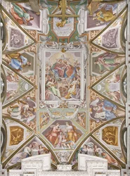 Le Couronnement de la Vierge Marie (détail)